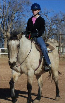 Hannah on Sadie